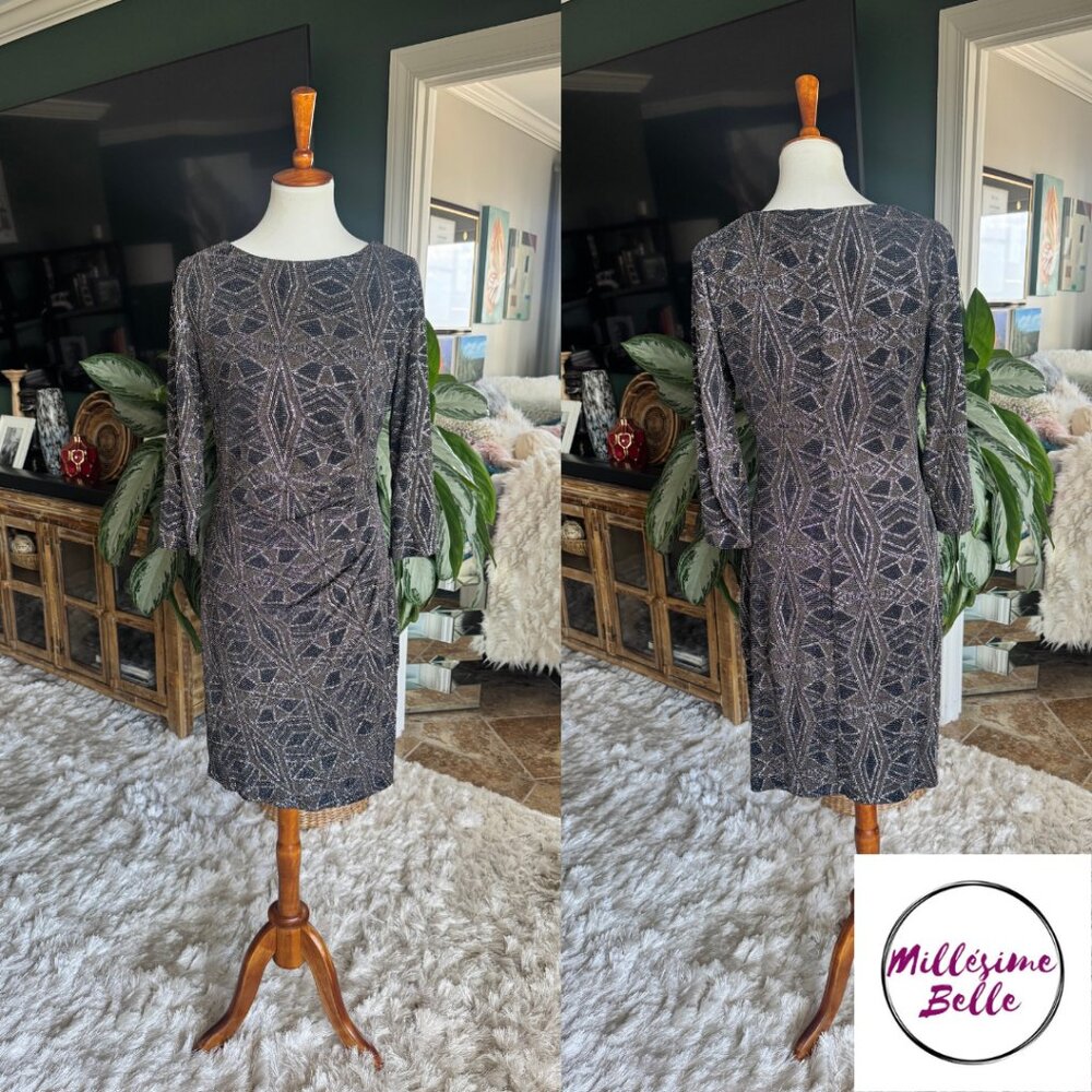 Anne Klein Glittery Evening Gown